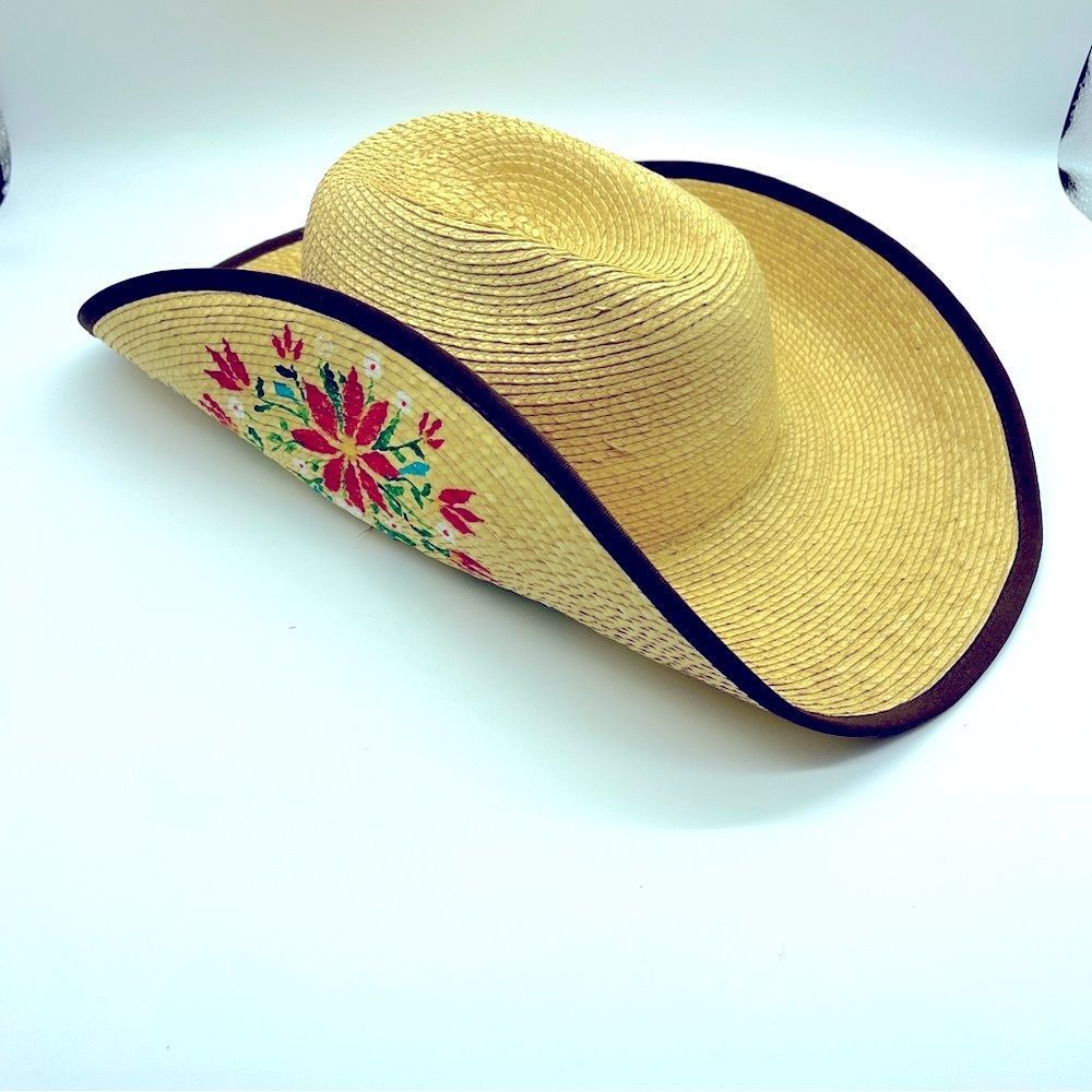 CAVENDERS FLORAL COWBOY HAT